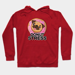 Pug - Donut Stress Hoodie